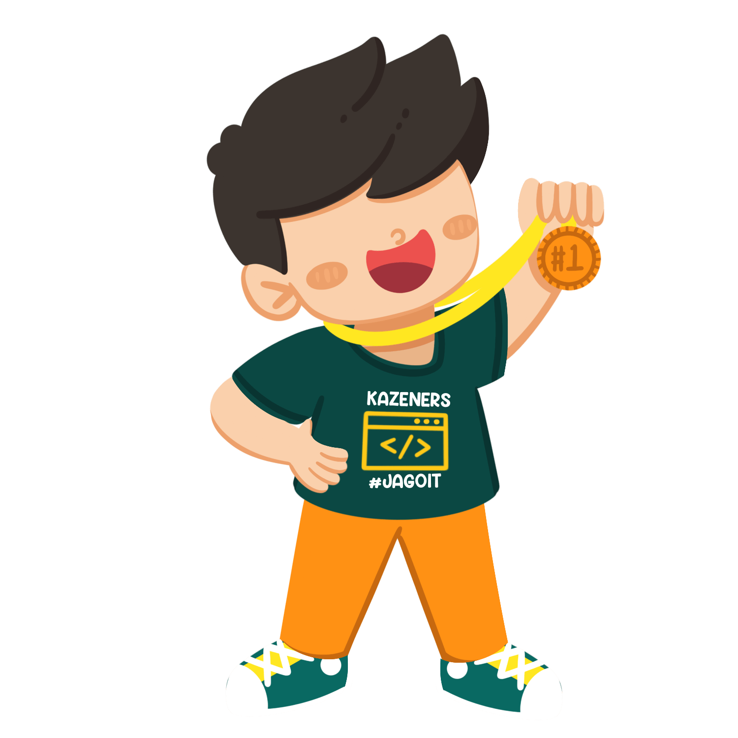 Maskot Alhazen Academy Medali